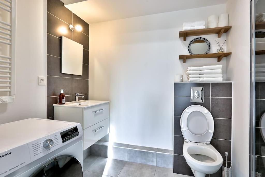 Charmant Appartement Neudorf Ouest Estrasburgo Exterior foto